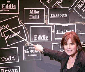 Wishful Drinking written and performed by Carrie Fischer – directed by Tony Taccone – at the Bank of America Theatre in Chicago