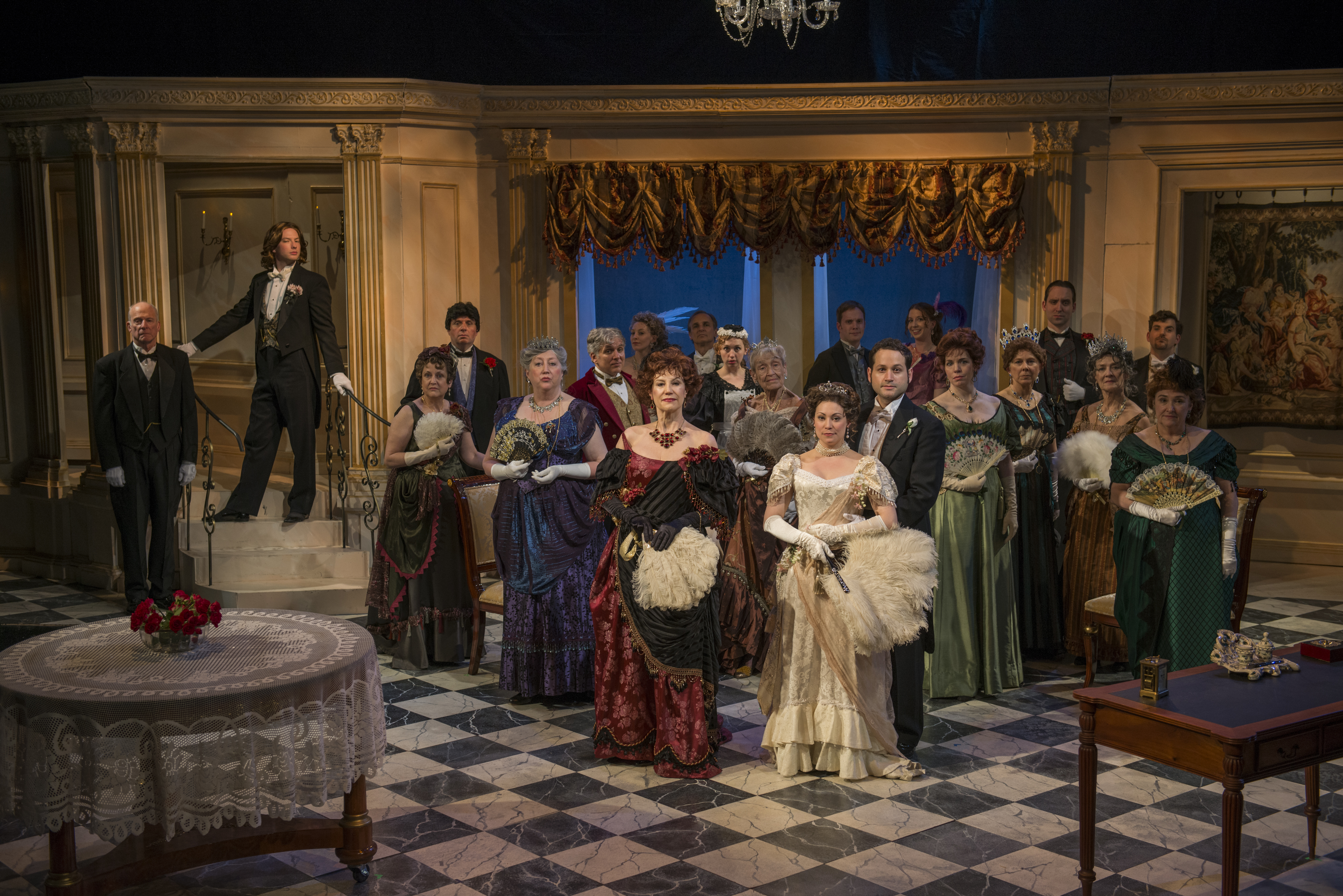 Theater Review Lady Windermeres Fan Dead Writers Theatre Collective At Stage 773 In Chicago